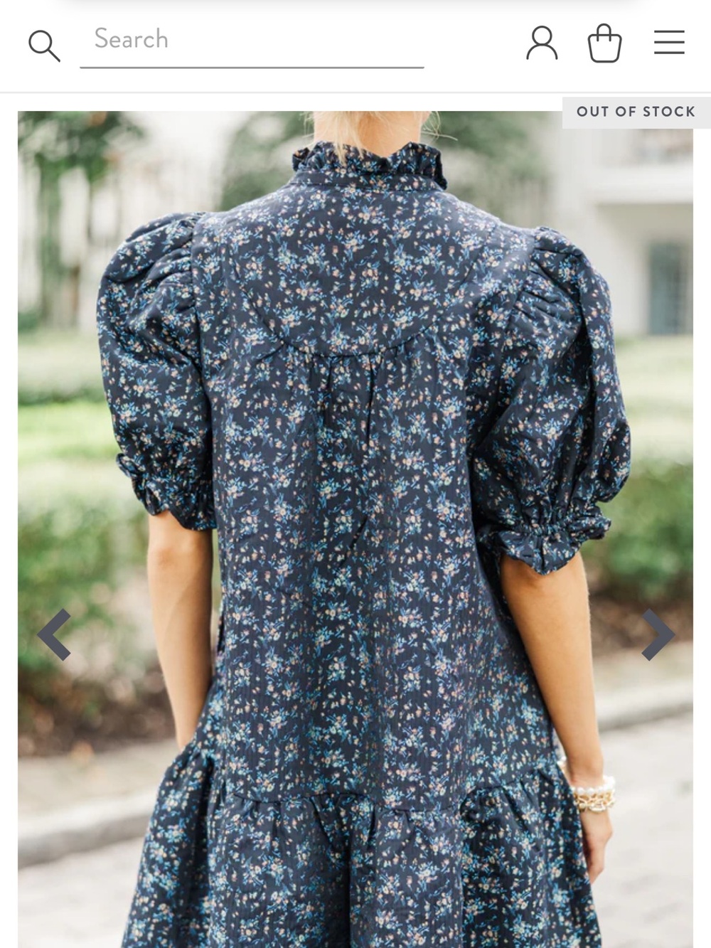 entro Lean On Me Ditsy Floral Brocade Dress - Never been worn - Picture 8 of 11